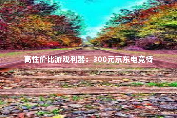 高性价比游戏利器：300元京东电竞椅